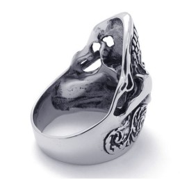 Anillo De Titanio De Alta Calidad Con Brillo De Color De Fabricación Experta