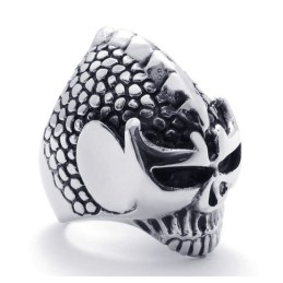 Anillo De Titanio De Excelente Calidad, Con Un Brillo De Color De Fabricación Experta