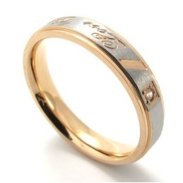 Hermoso Diseño, Hermosos Colores, Anillo De Titanio De Alta Calidad.
