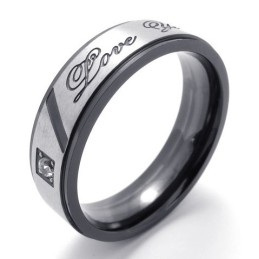 Anillo De Titanio Con Diseño Elegante, Color Brillante Y Reputación Confiable