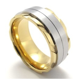 Anillo De Titanio De Excelente Calidad Y Forma Elegante Y Hermoso En Colores.