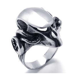 Anillo De Titanio De Alta Calidad Con Brillo De Color De Fabricación Experta