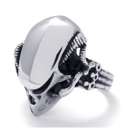 Anillo De Titanio De Alta Calidad Con Brillo De Color De Fabricación Experta