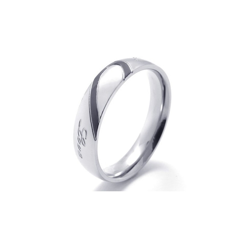 Anillo De Titanio De Excelente Calidad, Forma Elegante, Color Brillante Anillo De Titanio De Excelente Calidad, Forma Elegante, Color Brillante