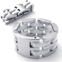 Anillo De Titanio De Alta Calidad, De Fabricación Experta Y Colores Hermosos.