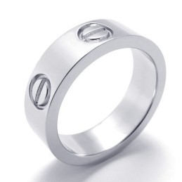 Anillo De Titanio De Calidad Superior En Varios Estilos Y Colores Delicados.