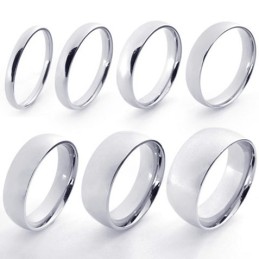 Anillo De Titanio Con Un Diseño Elegante Y Un Color Brillante Que Le Da Una Gran Reputación Tanto En El País Como En El Extranje