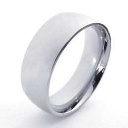 Anillo De Titanio De Calidad Estable, Con Brillo De Color Y Fabricación Experta