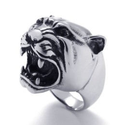 Anillo De Titanio De Calidad Superior Con Brillo De Color De Fabricación Experta