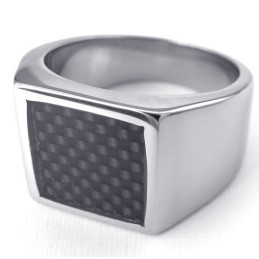 Anillo De Titanio De Calidad Superior Con Brillo De Color De Construcción Racional