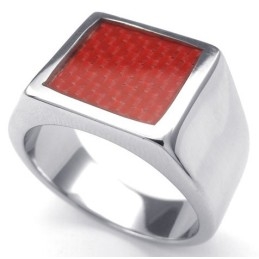 Anillo De Titanio De Calidad Superior, Hermoso En Colores, De Fabricación Experta
