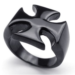 Anillo De Titanio De Alta Calidad Con Brillo De Color Y Diseño Hábil