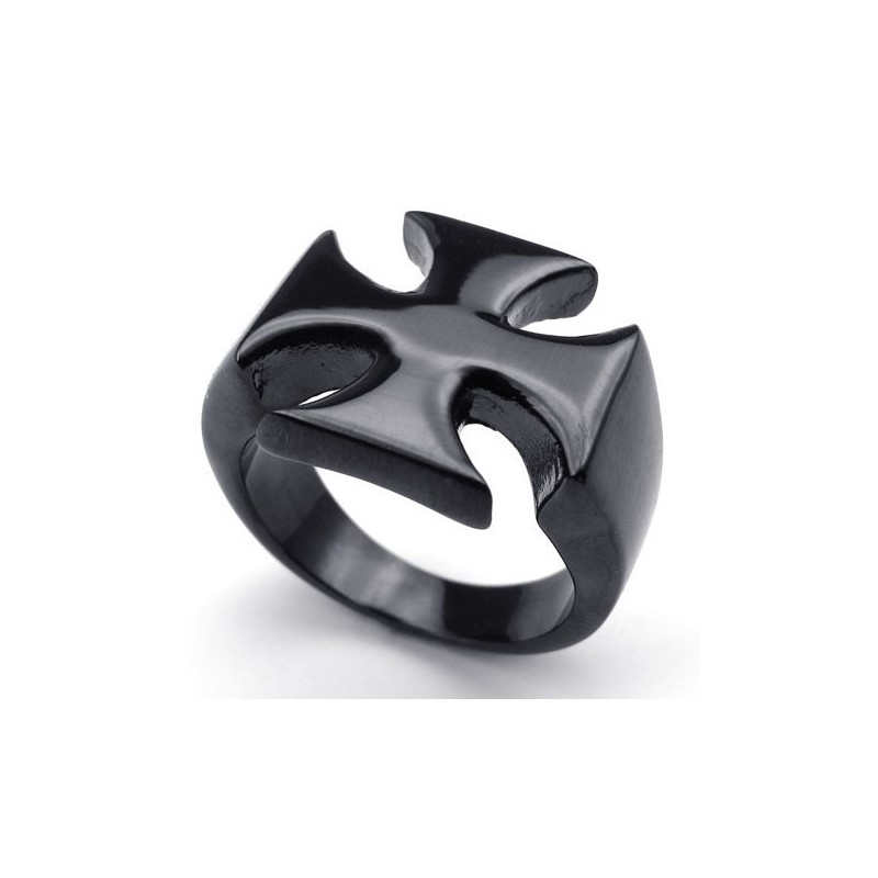 Anillo De Titanio De Alta Calidad Con Brillo De Color Y Diseño Hábil