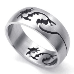 Anillo De Titanio De Última Tecnología, Color Brillante Y Calidad Estable.