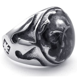 Anillo De Titanio De Alta Calidad Con Colores Delicados Y Diseño Hábil